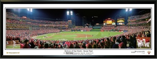 2011 Wold Seires - Bottom of the Ninth Panoramic Poster
