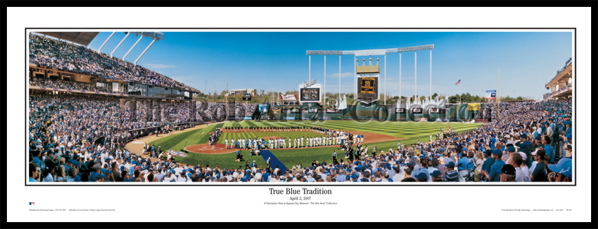 Kauffman Stadium Panoramic Poster - Click to Buy!