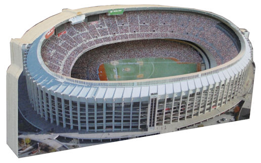 Veterans Stadium Philadelphia Phillies 3D Ballpark Replica