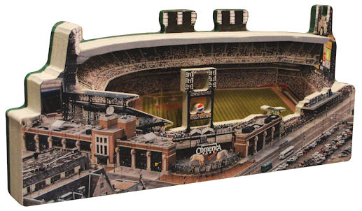 Comerica Park Detroit Tigers 3D Ballpark Replica