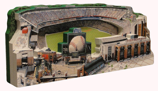 Turner Field Atlanta Braves 3D Ballpark Replica