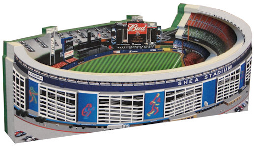 Shea Stadium New York Mets 3D Ballpark Replica