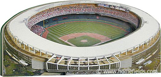 RFK Stadium Washington Nationals 3D Ballpark Replica