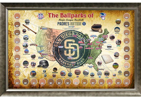 Petco Park Posters, San Diego Padres Merchandise, Replicas & More