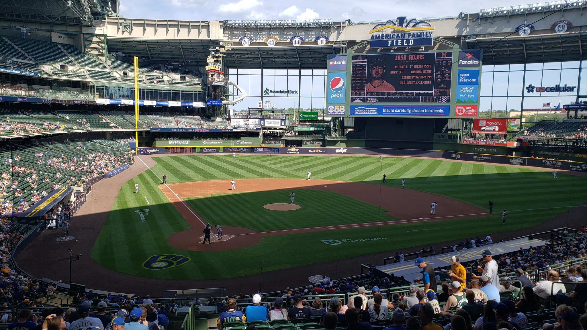 American Family Field, Milwaukee Brewers ballpark - Ballparks of