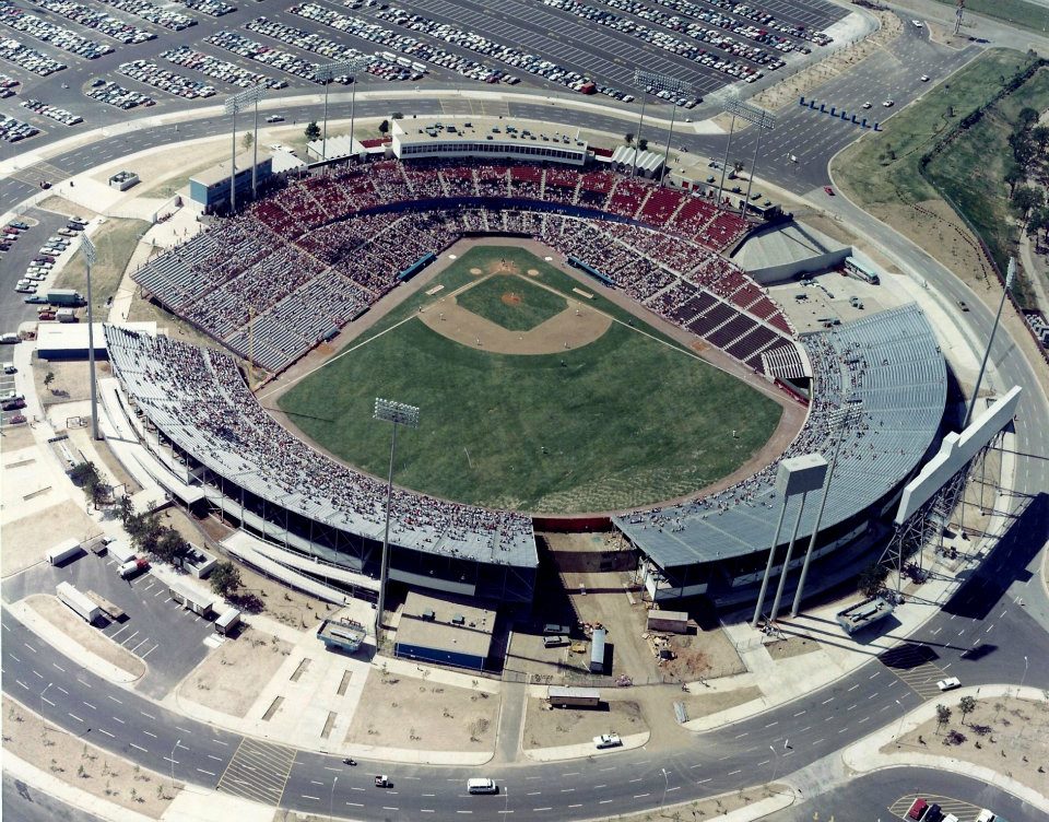 Arlington Stadium - History, Photos and more of the Texas Rangers former ballpark