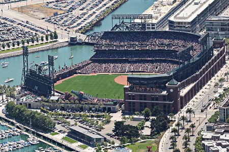 Oracle Park (San Francisco Giants) – San Francisco, CA