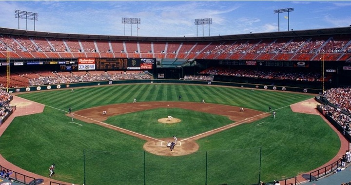 SF giants stadium map - San Francisco giants stadium map (California - USA)