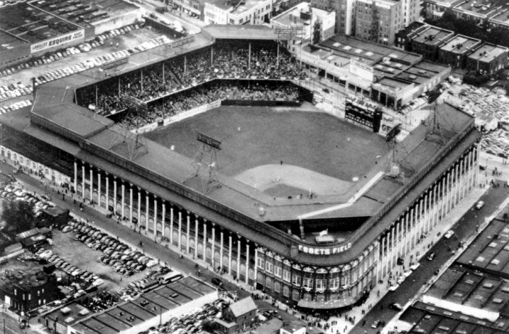 Ebbets Field history, photos and more of the Brooklyn Dodgers former ballpark