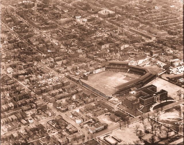Old Ballparks on X: Second version of Griffith Stadium scoreboard