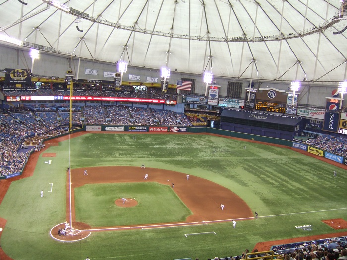 Tropicana Field: All dome and gloom