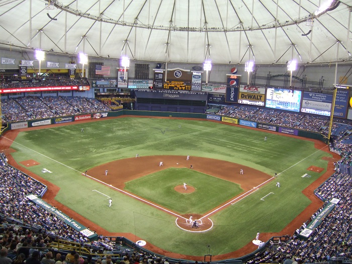 Rays close the upper deck at Tropicana Field, shrinking baseball's