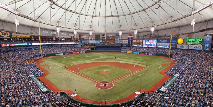 Tropicana Field, Tampa Bay Rays ballpark - Ballparks of Baseball