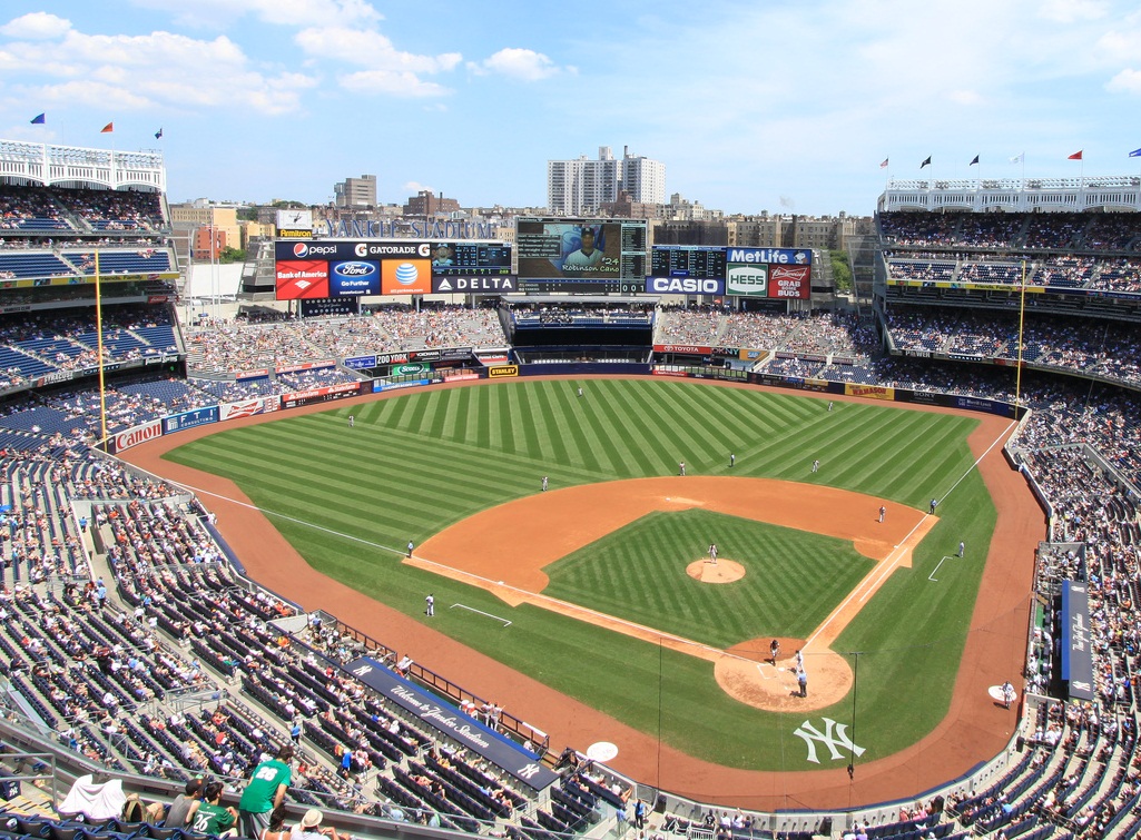 New York Yankees Interactive Seating Chart with Seat Views