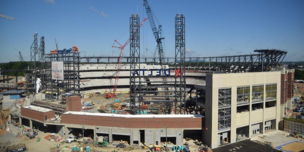 SunTrust Park canopy will be stadium’s ‘signature’ feature - Ballparks ...