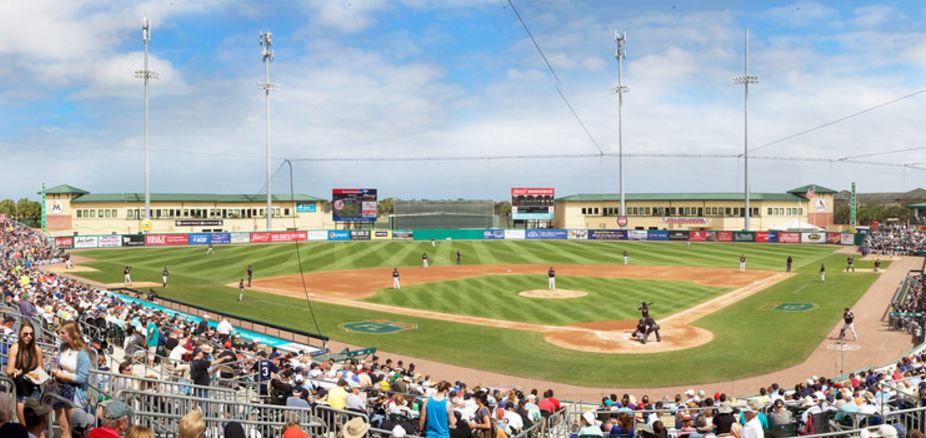 Roger Dean Stadium, Spring Training home of the Miami Marlins and St