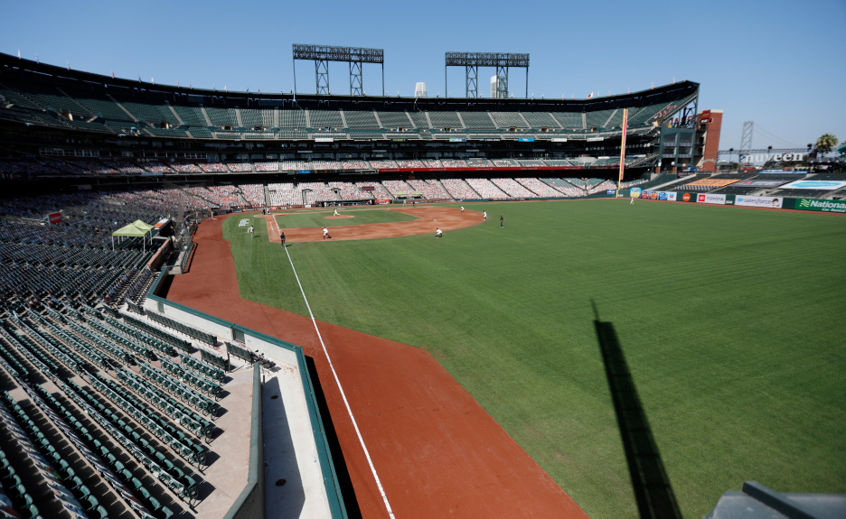 Dodgers and Giants Face Off at Oracle Park - The New York Times