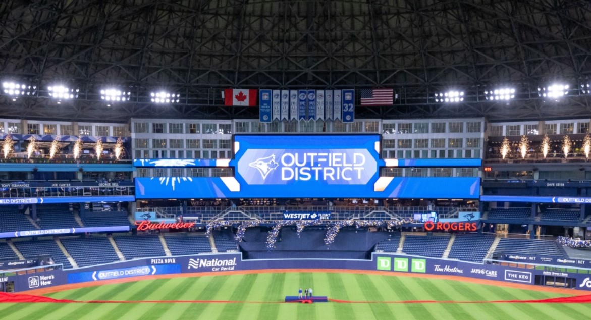 Blue Jays unveil revamped Rogers Centre ahead of home opener - Ballparks of  Baseball - Your Guide to Major League Baseball Stadiums